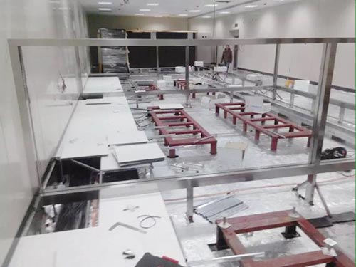 全鋼無邊防靜電活動(dòng)地板